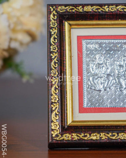 Photoframe Silver Plated - Small Lakshmi Ganesh Wbg0054-6 German Photo Frame