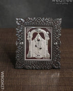 Photoframe Silver Plated - Small - Tirupathi Balaji - WBG0427-3