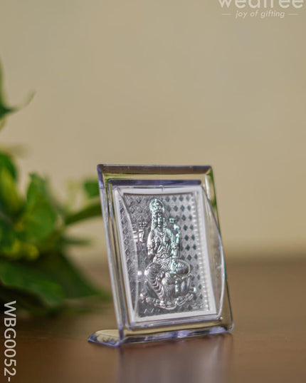 Photoframe With Stand Silver Plated - Small Lakshmi Wbg0052-3 German Photo Frame