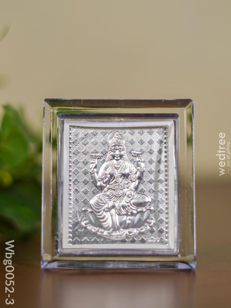 Photoframe With Stand Silver Plated - Small Lakshmi Wbg0052-3 German Photo Frame