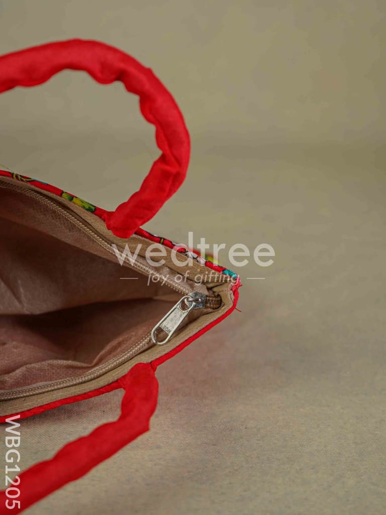 Pichwai Desiged Hand Bag - Wbg1205 Bags