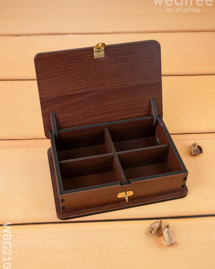 Pichwai Dry Fruit Box - 7x5 inch - WBG2106 - Dry Fruit Box RG
