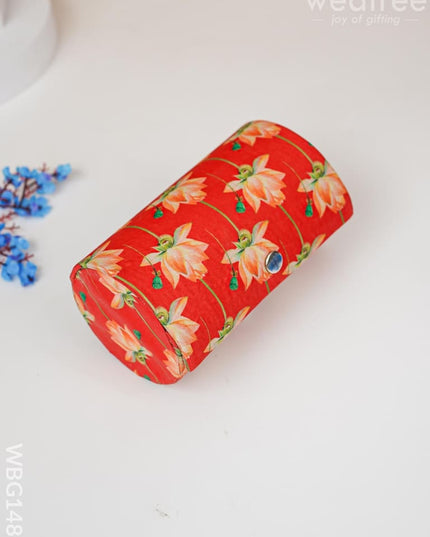 Pichwai Printed Bangle Holder - Wbg1488 Jewellery Holders Rg