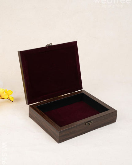 Pichwai Printed Jewel Box - 9x7 inch - WL5164 - Organizers