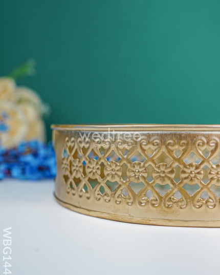 Pichwai Printed Tray - Wbg1440 Metal Decor Utility