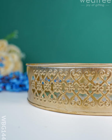 Pichwai Printed Tray - Wbg1440 Metal Decor Utility