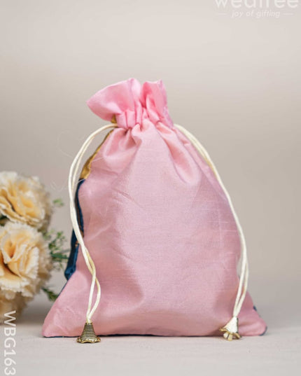 Pichwai String Bag - 11 x 8 inch - WBG1634 String Bags