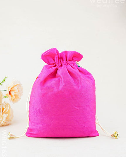 Pichwai String Bag - 11 x 8 inch - WBG1634 - String Bags