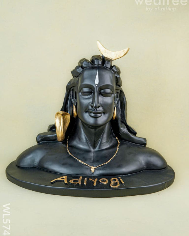 Polyresin Adiyogi Idol - 14 inch - WL5748 - Showpieces