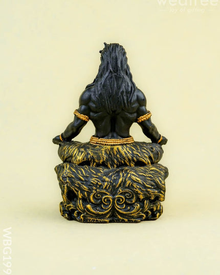 Polyresin Adiyogi Idol - 4 inch - WBG1999 - Polyresin Figurine - RG