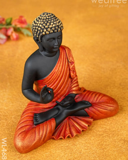 Polyresin Buddha Idol - 10 Inch Wl4689 Showpieces