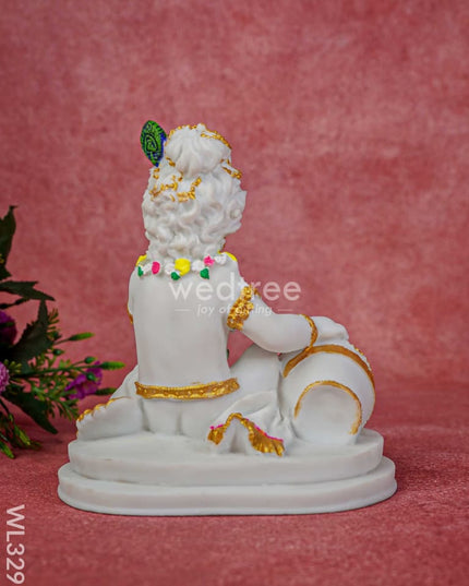Polyresin Butter Krishna Idol - Wl3295 Showpieces
