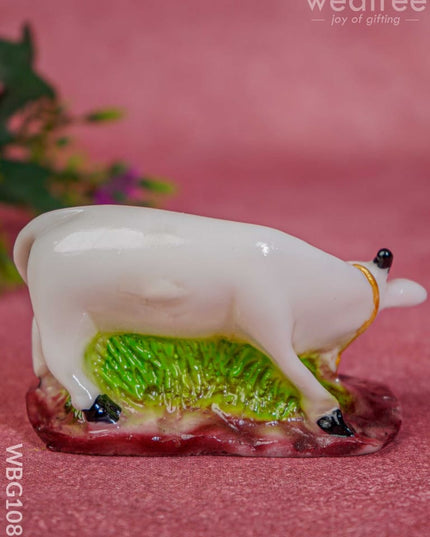 Polyresin Cow & Calf - Wbg1088 Home Decors
