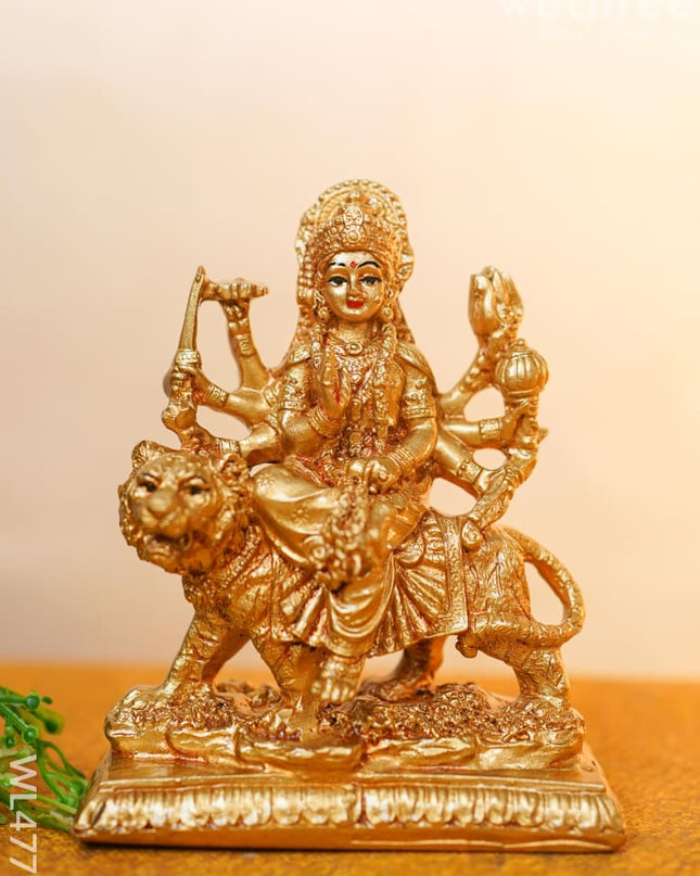 Polyresin Durga Idol - Wl4779 Figurine Rg