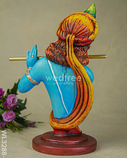 Polyresin Flute Krishna - Wl3288-1 Showpieces