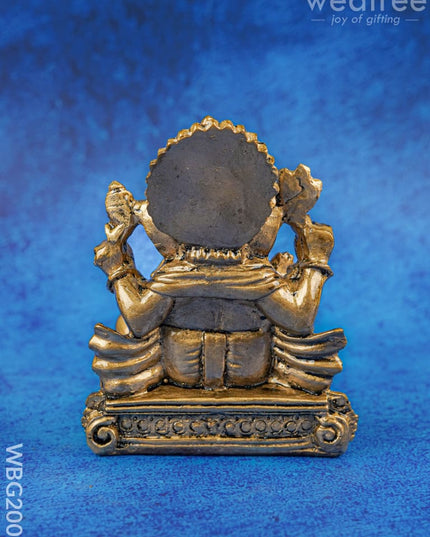 Polyresin Ganesha - 4 inch - WBG2003 - Polyresin Figurine - RG
