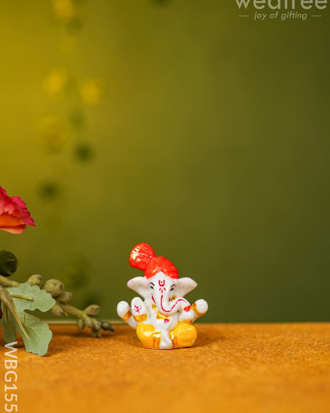 Polyresin Ganesha Idol - Wbg1553 Figurine Rg