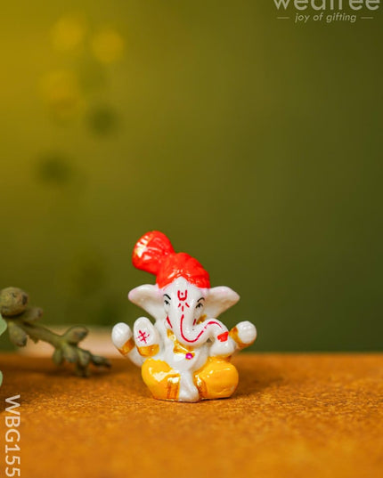 Polyresin Ganesha Idol - Wbg1553 Figurine Rg