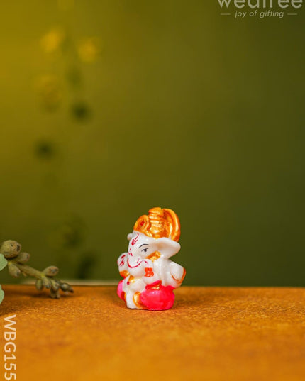 Polyresin Ganesha Idol - Wbg1554 Figurine Rg