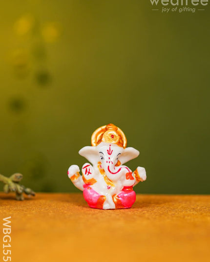 Polyresin Ganesha Idol - Wbg1554 Figurine Rg
