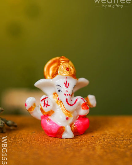 Polyresin Ganesha Idol - Wbg1554 Figurine Rg