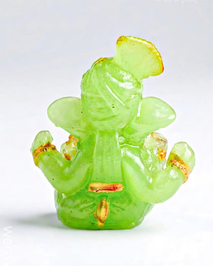 Polyresin Ganesha Idol - 3 inch - WBG1998 - Polyresin Figurine - RG