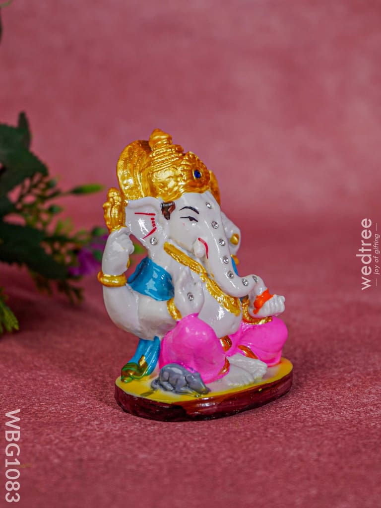 Polyresin Ganesha Idol - Wbg1083 Home Decors