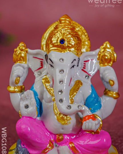 Polyresin Ganesha Idol - Wbg1083 Home Decors
