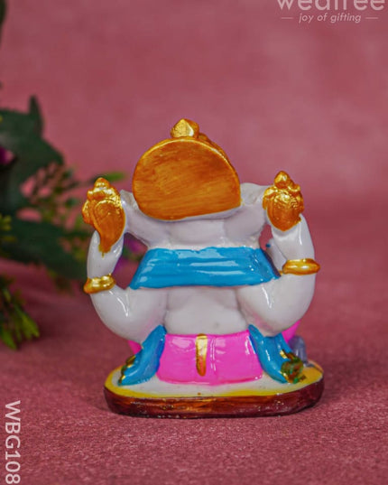 Polyresin Ganesha Idol - Wbg1083 Home Decors