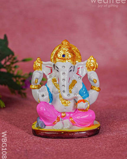 Polyresin Ganesha Idol - Wbg1083 Home Decors