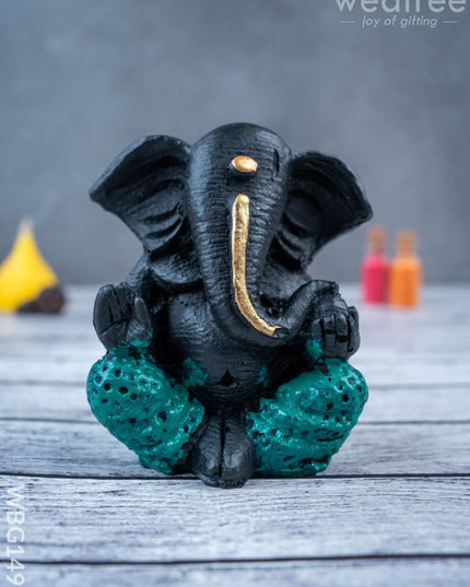 Polyresin Ganesha Idol - WBG1499 - Polyresin Figurine - RG