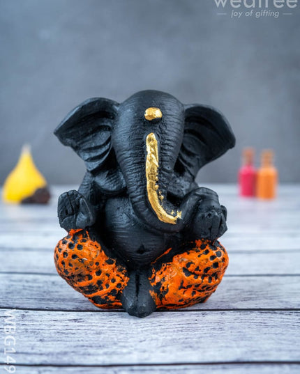 Polyresin Ganesha Idol - WBG1499 - Polyresin Figurine - RG