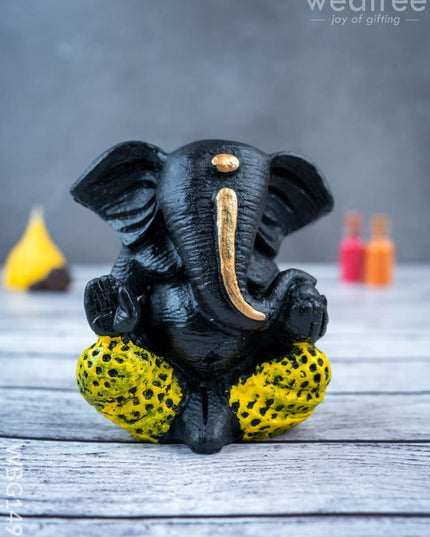 Polyresin Ganesha Idol - WBG1499 - Polyresin Figurine - RG