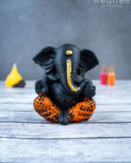 Polyresin Ganesha Idol - WBG1499 - Polyresin Figurine - RG