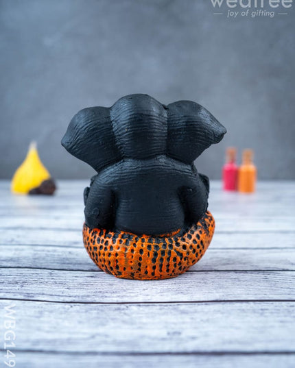 Polyresin Ganesha Idol - WBG1499 - Polyresin Figurine - RG