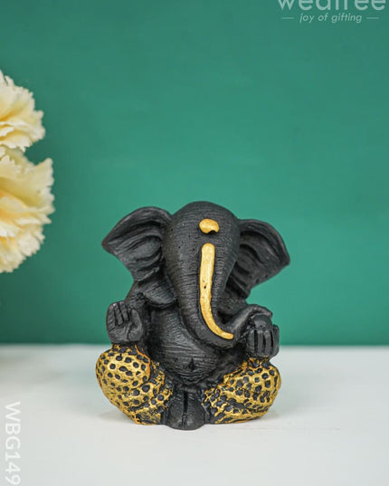 Polyresin Ganesha Idol - WBG1499 - Polyresin Figurine - RG