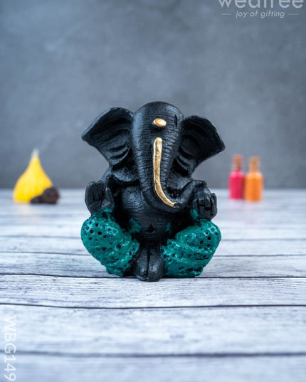 Polyresin Ganesha Idol - WBG1499 - Polyresin Figurine - RG