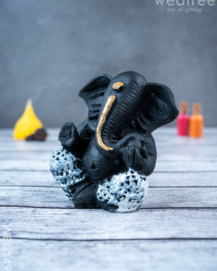 Polyresin Ganesha Idol - WBG1499 - Polyresin Figurine - RG