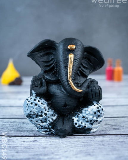 Polyresin Ganesha Idol - WBG1499 - Polyresin Figurine - RG