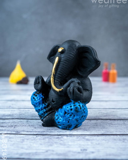 Polyresin Ganesha Idol - WBG1499 - Polyresin Figurine - RG