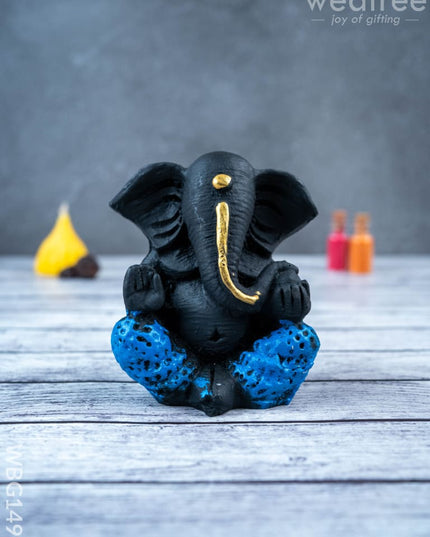 Polyresin Ganesha Idol - WBG1499 - Polyresin Figurine - RG