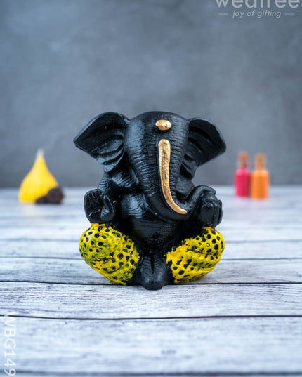 Polyresin Ganesha Idol - WBG1499 - Polyresin Figurine - RG