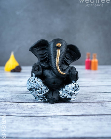 Polyresin Ganesha Idol - WBG1499 - Polyresin Figurine - RG