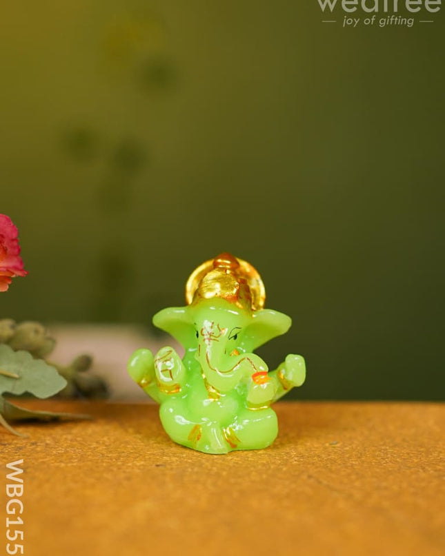Polyresin Ganesha Idol - Wbg1556 Figurine Rg
