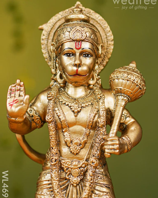 Polyresin Hanuman Idol - 12 Inch Wl4693 Showpieces