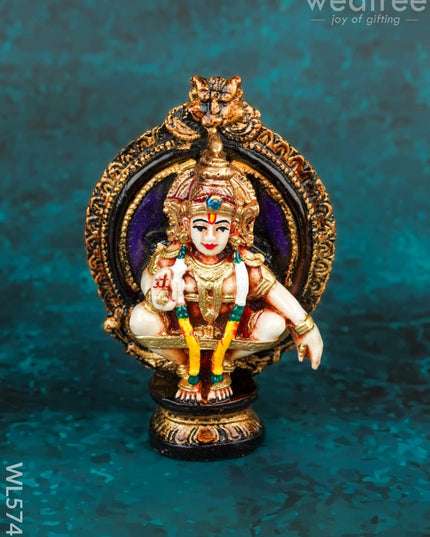 Polyresin Iyyapan Idol - 3 inch - WL5745 - Showpieces
