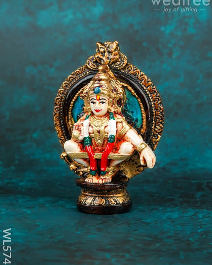 Polyresin Iyyapan Idol - 3 inch - WL5745 - Showpieces