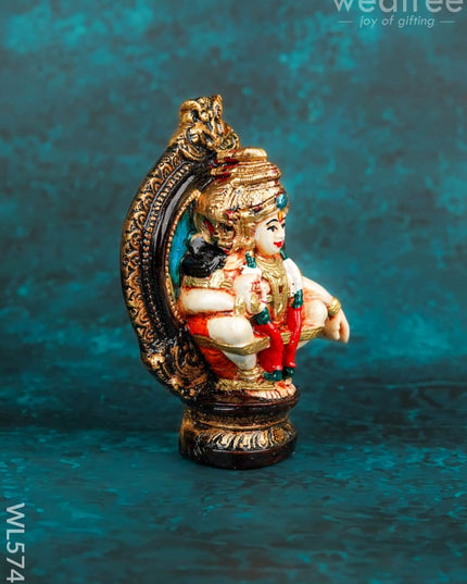 Polyresin Iyyapan Idol - 3 inch - WL5745 - Showpieces