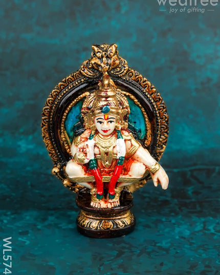Polyresin Iyyapan Idol - 3 inch - WL5745 - Showpieces