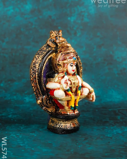 Polyresin Iyyapan Idol - 3 inch - WL5745 - Showpieces